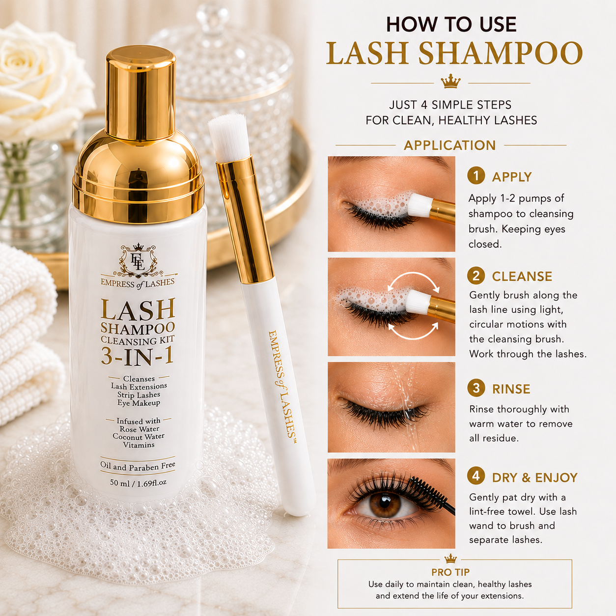 The Empress Lash Cleanse